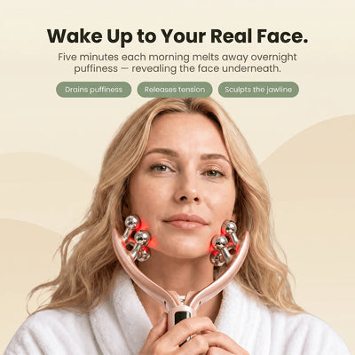 Wake up to your real face — drains morning puffiness